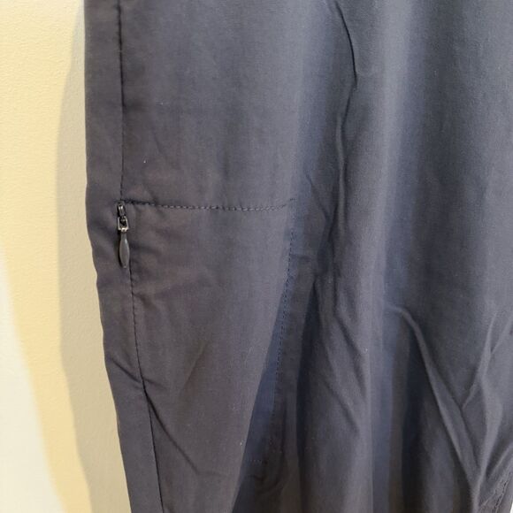 Prana Pants Womens 18W Gray Halle Convertible Roll Up Gorpcore Hiking Outdoor - Picture 3 of 16